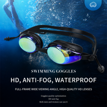 FCHO Kacamata Renang Dewasa Anti Fog Swimming Goggles Anti UV - 100F