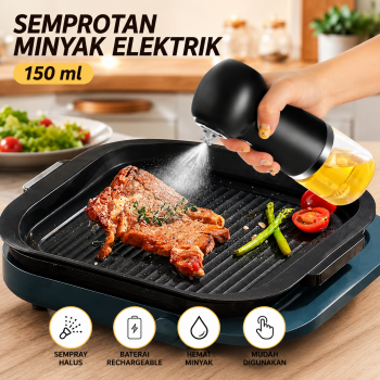VamsLuna Semprotan Minyak Goreng Elektrik Oil Spray Rechargeable 150ml - FSD-001