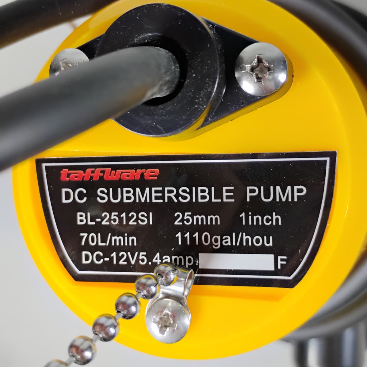 Gambar produk Taffware Pompa Air Submersible Water Bilge Pump 12V - BL-2512SI - 2