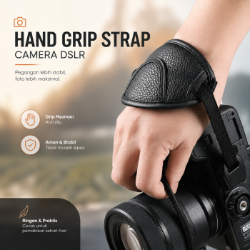 TOAZOE Hand Grip Wrist Strap Camera DSLR Leather for Nikon Canon - TZ-42