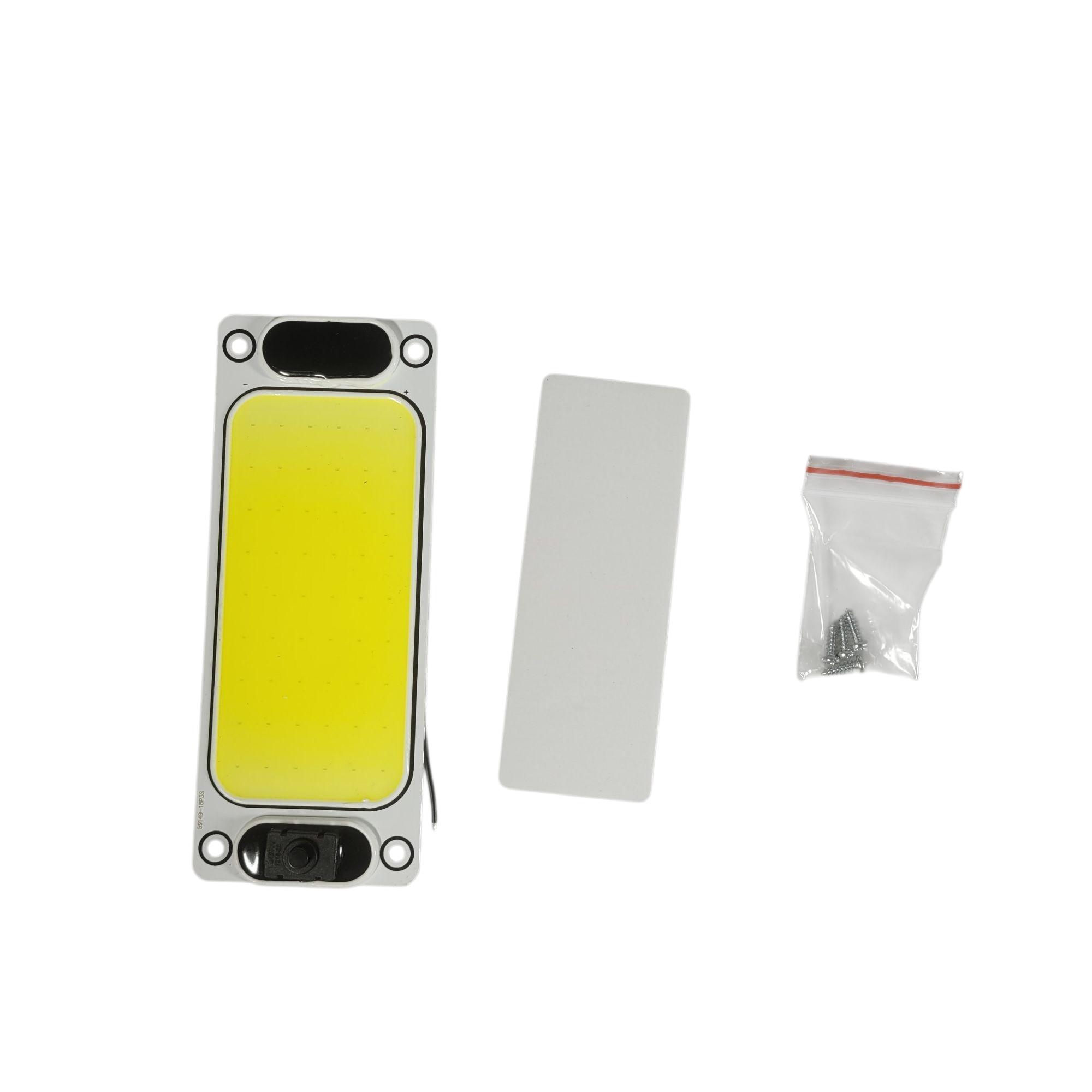 Gambar produk TaffLED Chip LED Lampu COB Interior Mobil Cool White 7000K 12-80V 5.5W - COB60150-DC80-5.5 - 6