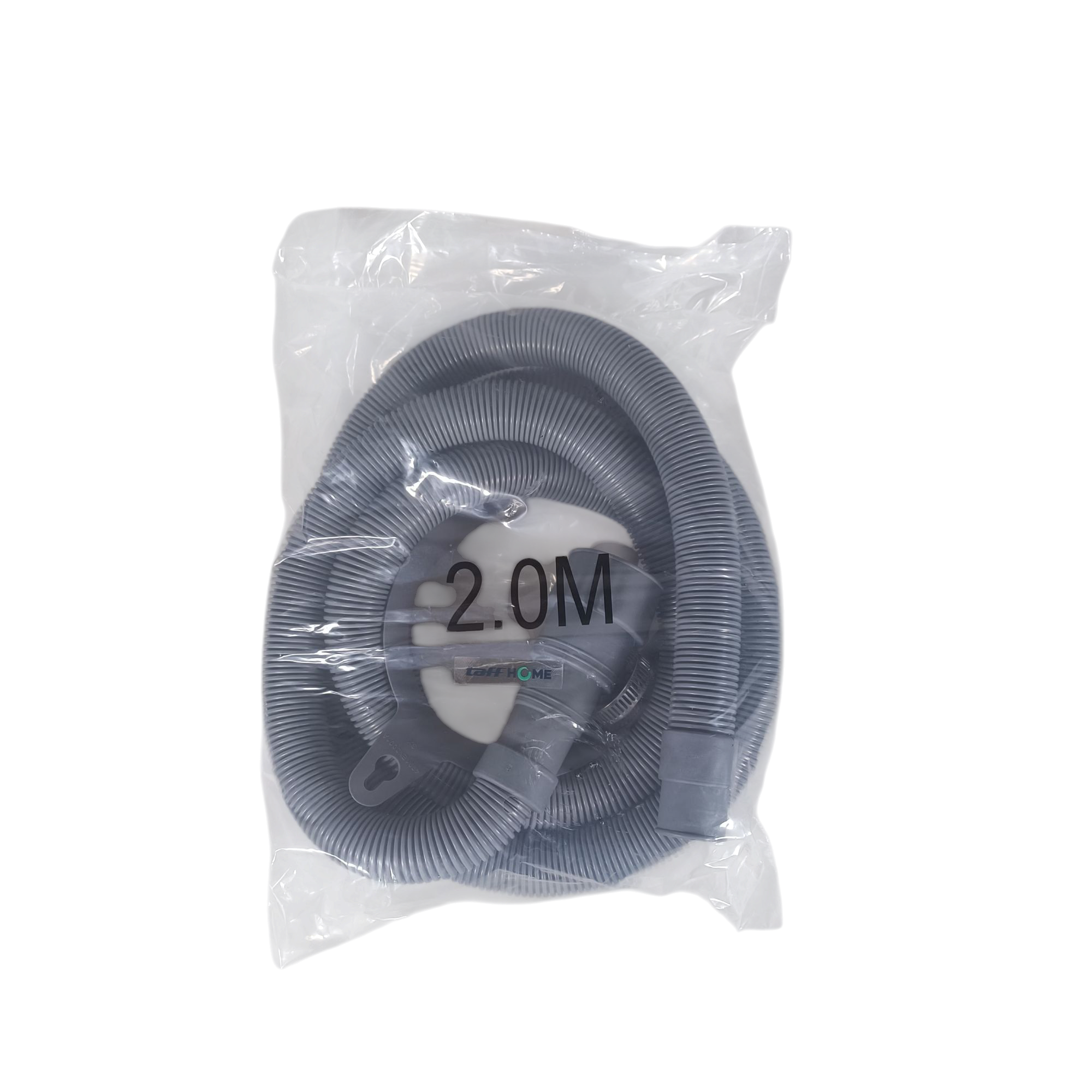 Gambar produk TaffHOME Selang Pembuangan Air Mesin Cuci Water Outlet Pipe Hose 2M - PY550 - Kemasan
