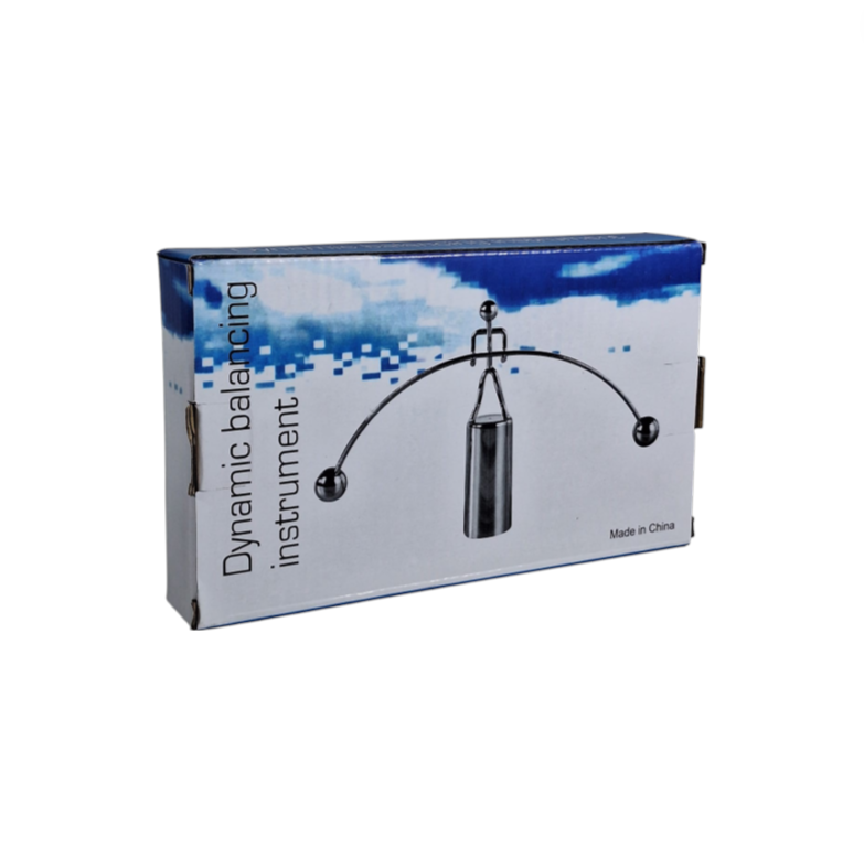 Gambar produk Pajangan Meja Stickman Cradle Dynamic Balance Instrument Ball Pendulum - Kemasan