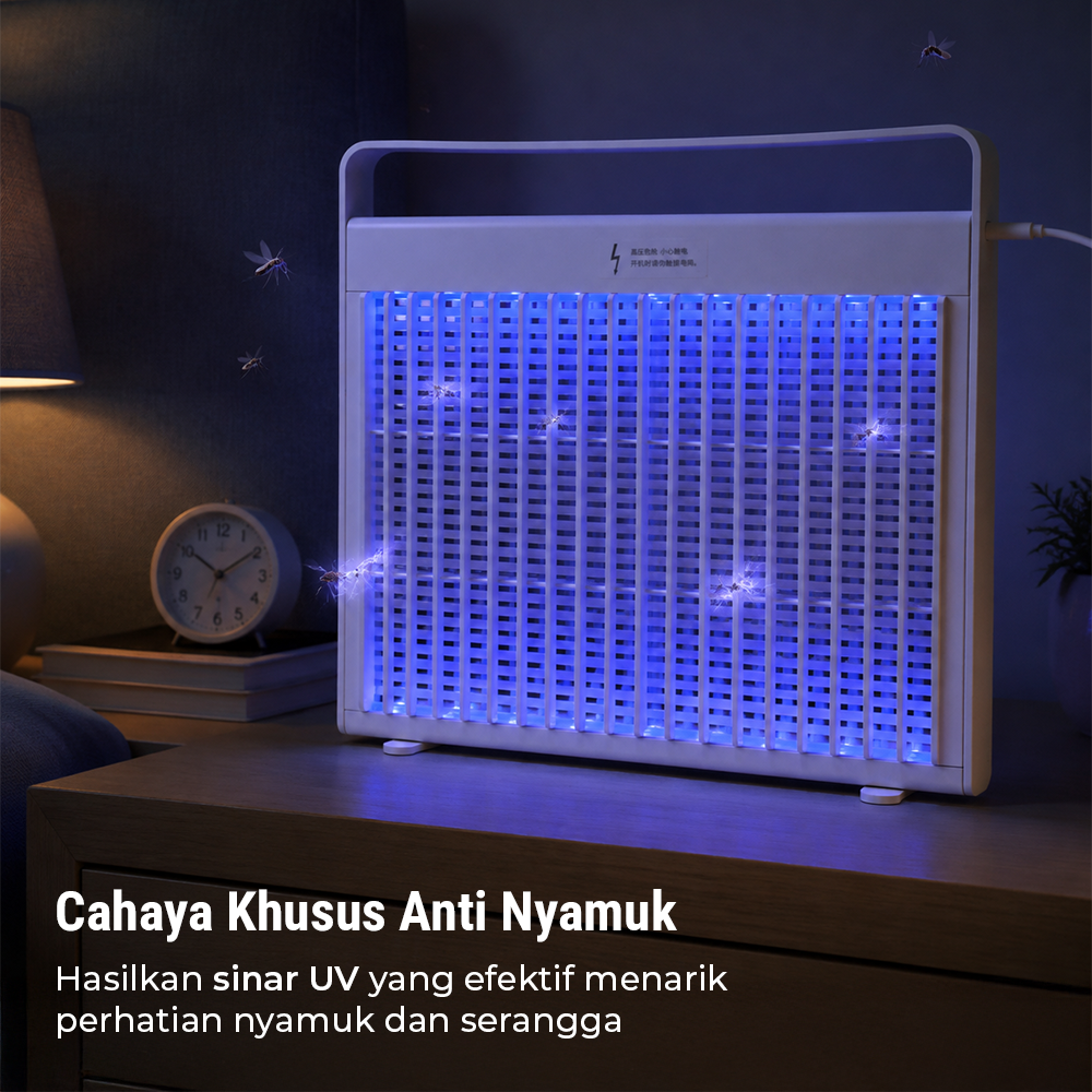 Gambar produk XILGARI Lampu LED UV Anti Nyamuk Mosquito Killer Lamp USB 5V 1A - 375 - 1