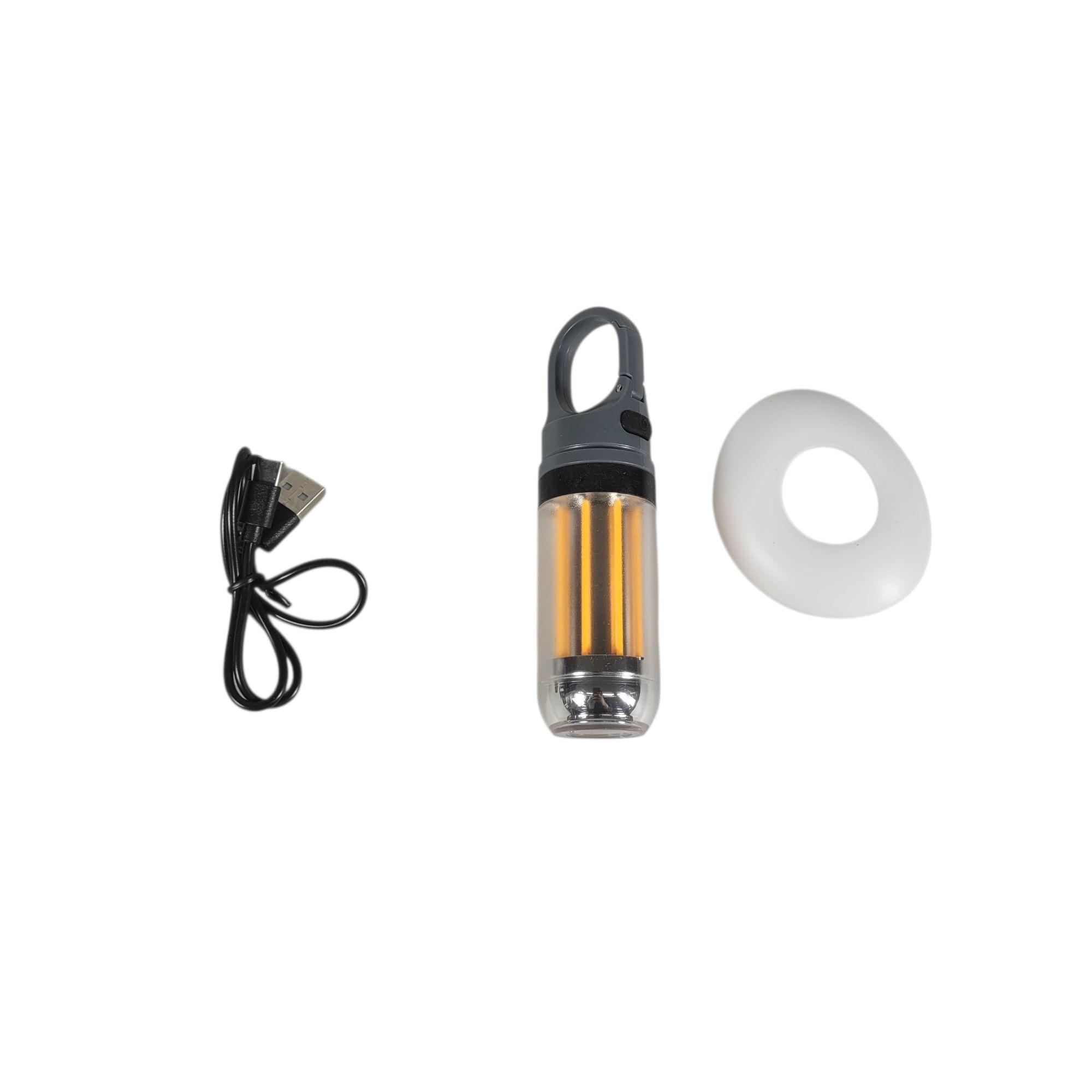 Gambar produk XFIRE Lampu Camping Senter Gantung Lantera 5 Mode 2in1 Color 600mAh - YY-17 - 8