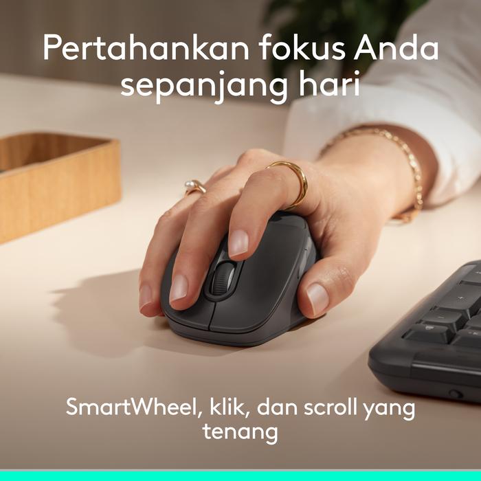 Gambar produk Logitech Mouse Wireless Bluetooth Signature Comfort Plus - M850 L - 3