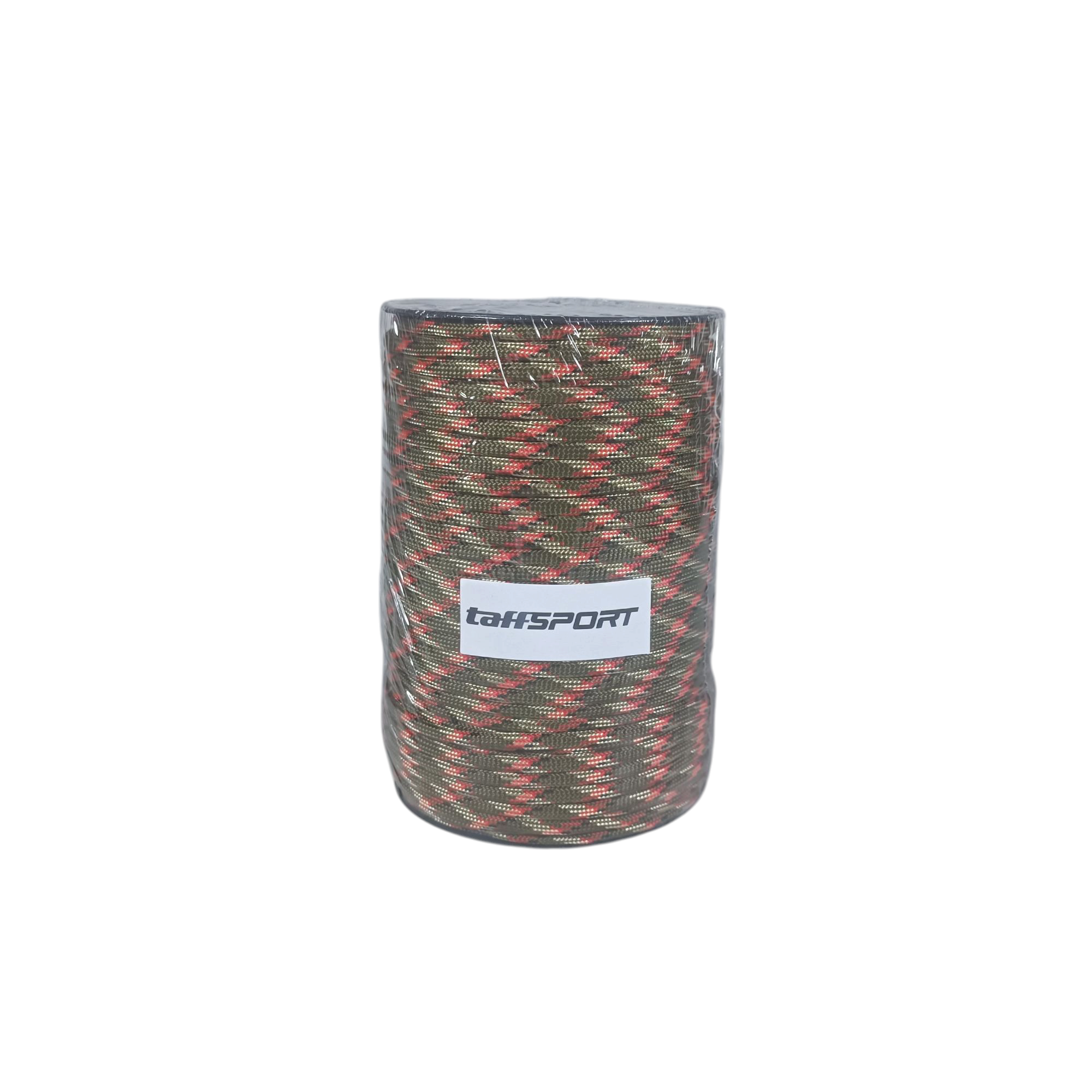 Gambar produk TaffSPORT Tali Tenda Paracord Rope Tent Camp 7 Core 4mm 100M - SH139 - Kemasan