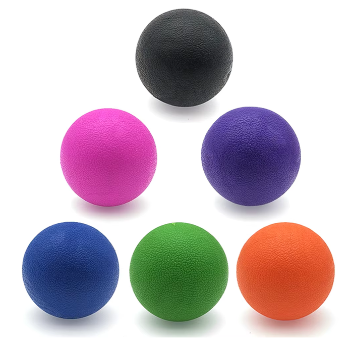 Gambar produk ZOP Yoga Ball Fitness Bola Pijat Terapi Massage Fascia Therapy TPE 6cm - HA688 - 7