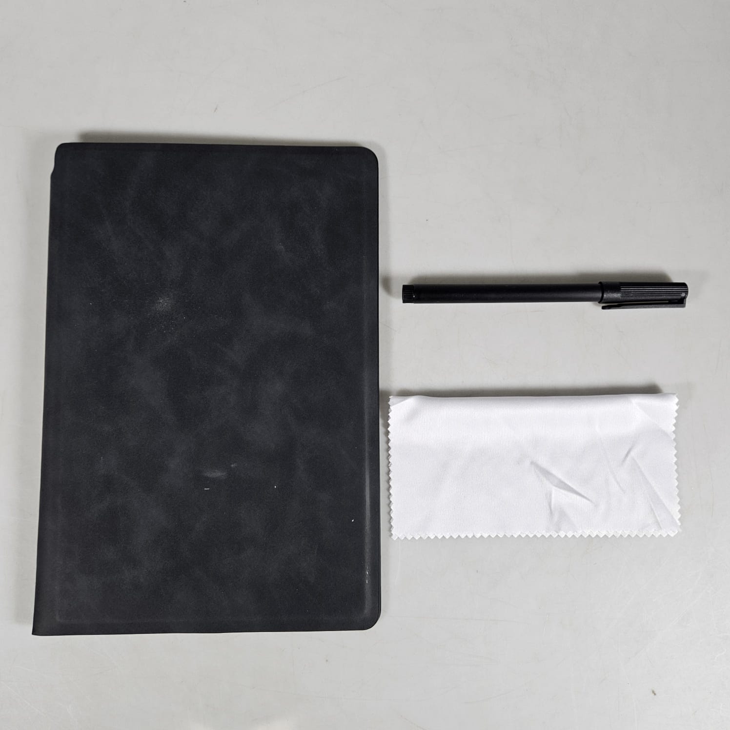 FEI NAI SHI Papan Tulis Portable A5 Whiteboard Notebook PU with Pen - H-2302 Gambar produk FEI NAI SHI Papan Tulis Portable A5 Whiteboard Notebook PU with Pen - H-2302 - 8