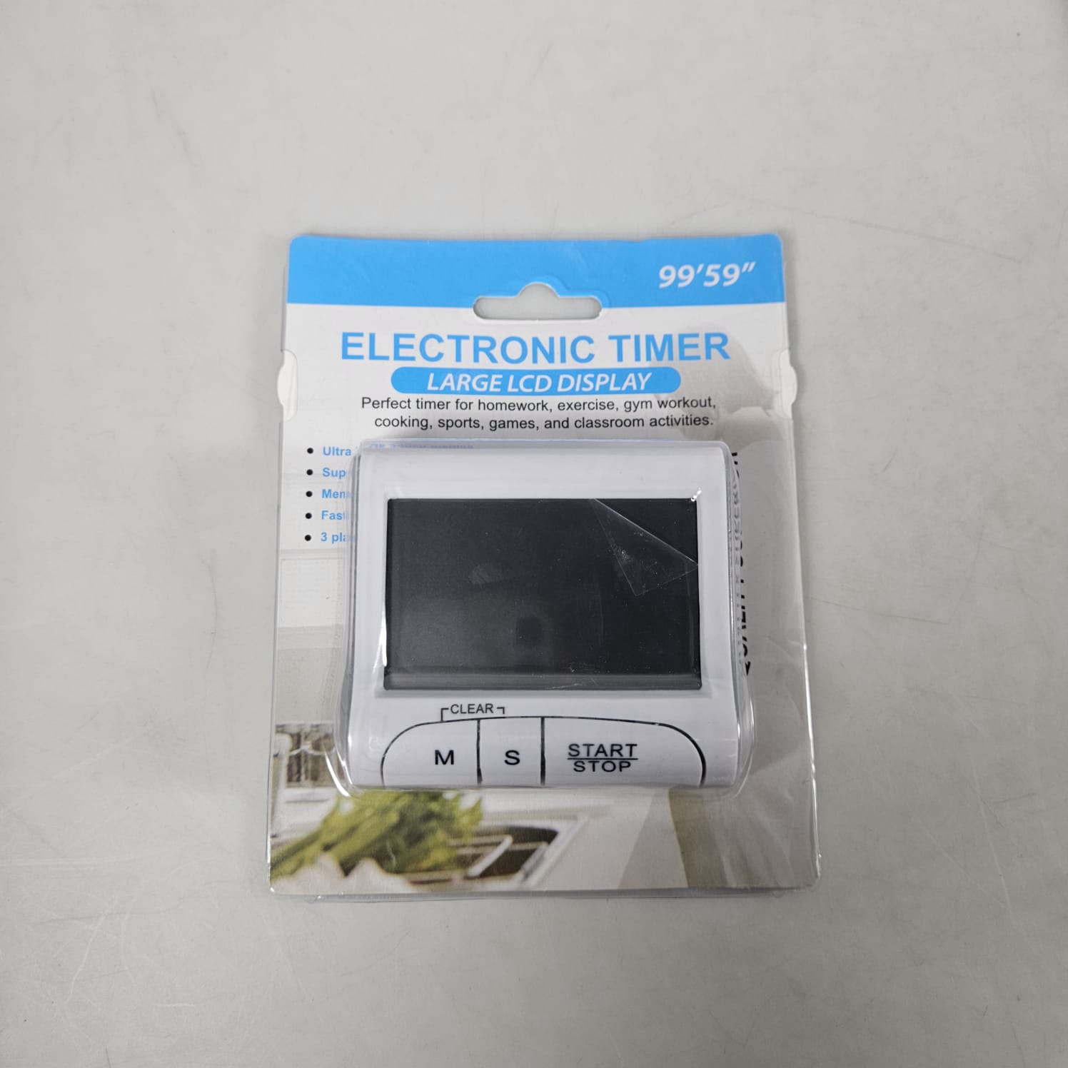 Gambar produk TWL Timer Masak Dapur Digital Kitchen Countdown Cooking Reminder - T-1 - Kemasan