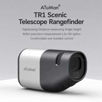 ATuMan Duka Teropong Monokular Telescope Laser Golf Range Finder - TR1