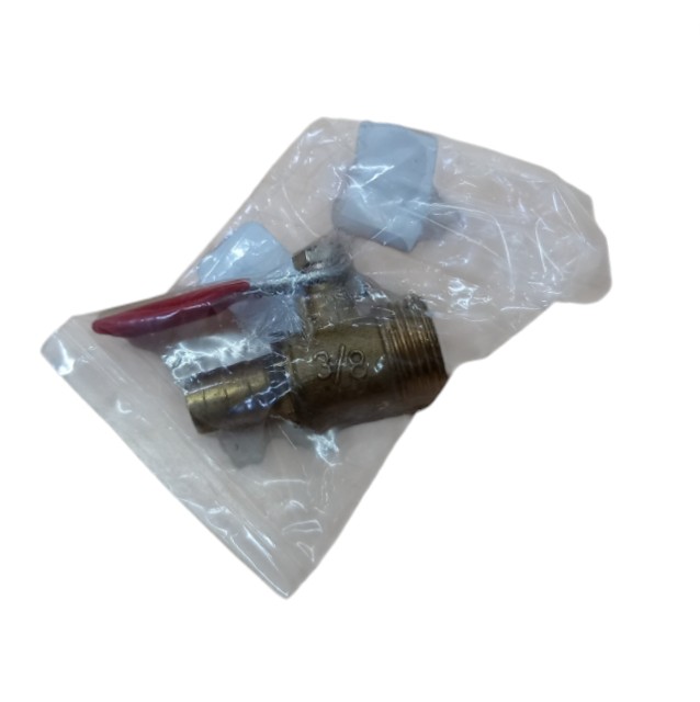Gambar produk MAX Stop Kran Air Ball Valve Kuningan Nepel Selang Pagoda Brass 3/8 Male 10mm - DN10 - Kemasan
