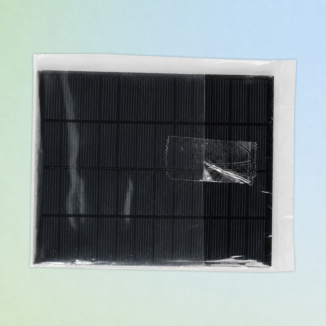 Gambar produk SolaBright Solar Panel Polycrystalline Modul DIY Power Bank 12V 2W - SN2 - Kemasan