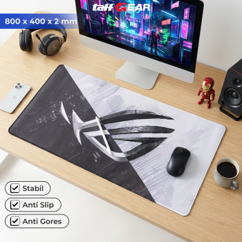 TaffGEAR Mouse Pad Gaming XL Cyber Gaming Desk Mat 800x400x2mm - RO72