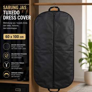 TaffPACK Sarung Jas Tuxedo Dress Dust Cover 60x100cm - D209