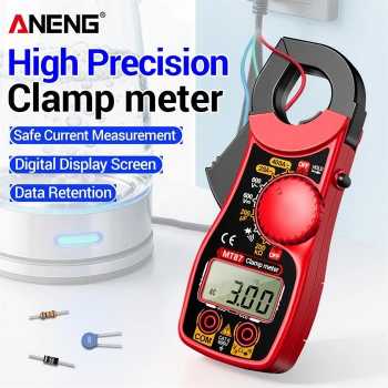 Gambar produk ANENG Digital Multimeter Tang Ampere Voltage NCV Tester Clamp 600V - MT87