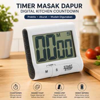 Gambar produk TWL Timer Masak Dapur Digital Kitchen Countdown Cooking Reminder - T-1