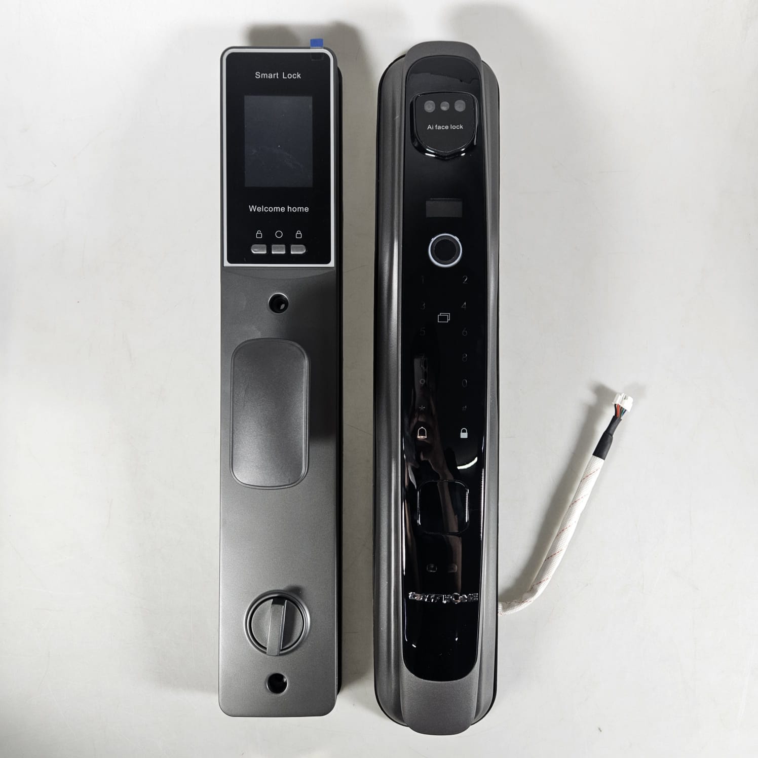 Gambar produk TaffHOME Smart Door Lock Palm Vein Face Recognition App Fingerprint - RF24 - 1