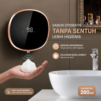 Gambar produk Zhiya Cell Dispenser Sabun Otomatis Liquid Soap Touchless Sensor 280ml - FK-008