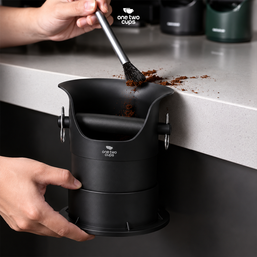 Gambar produk One Two Cups Wadah Ampas Kopi Espresso Knock Box Container 23x31cm - MD25 - 6