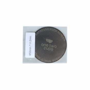 Gambar produk One Two Cups Puck Screen Portafilter Espresso 150 Micron 58mm 0.2mm - KH2 - Kemasan