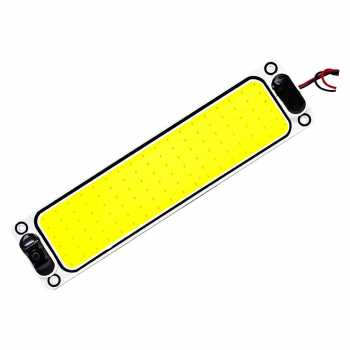MERIS Chip LED Lampu COB Interior Mobil Cool White 8000K 12-80V 10W - COB37297-DC80-10