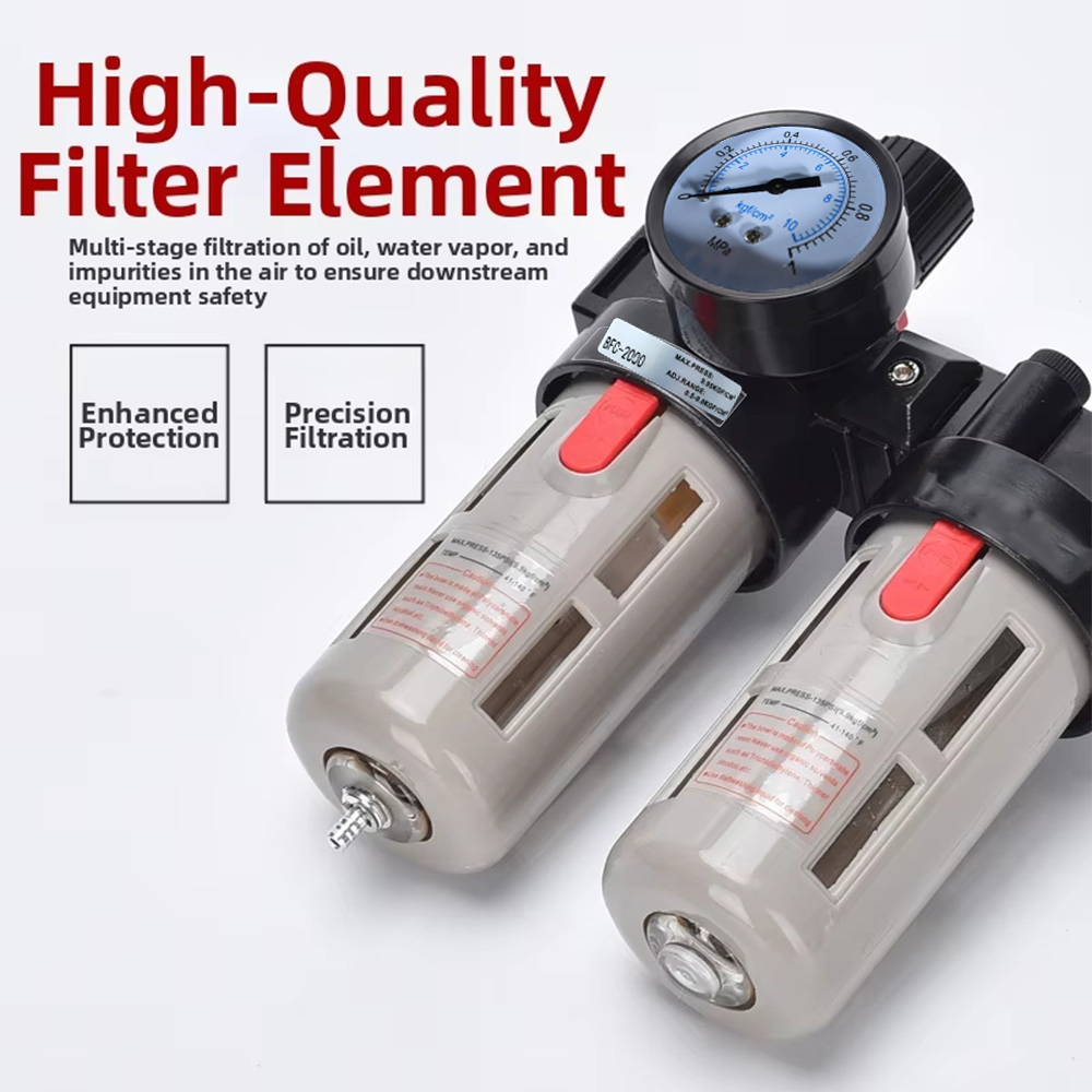Gambar produk ATO Air Filter Regulator Pneumatic Saringan Kompresor Angin PT1/4 - BFC-2000 - 1