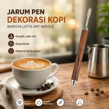 VIE Jarum Pen Dekorasi Kopi Barista Latte Art Needle 15cm - F3F30