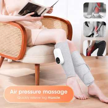 FINY Alat Pijat Kaki Elektrik Leg Massager Air Pressure Heated 1800mAh - K2009