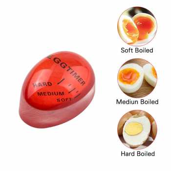 Gambar produk Decd Egg Timer Alat Pengukur Kematangan Telur Rebus Color Changing - HY-2707 - 3