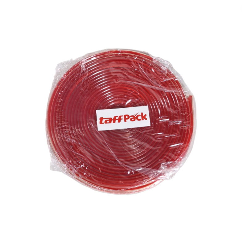 Gambar produk TaffPACK Lakban Pelindung Benturan PVC Anti Collision Safety Strip 5M 10x2.5mm - SF-5 - Kemasan