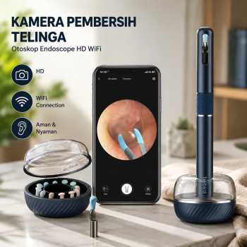 Gambar produk Bebird Kamera Pembersih Telinga Korek Kuping Otoskop Endoscope HD WiFi - Note5 Pro