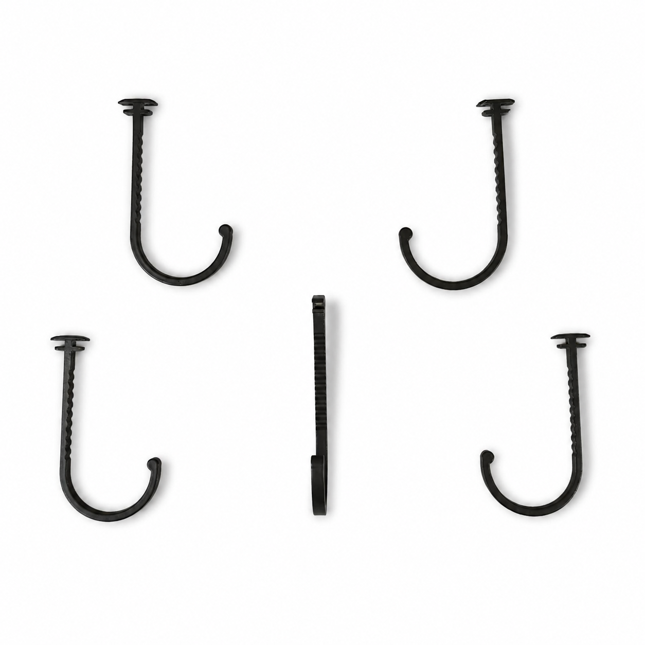 Gambar produk TaffHOME Rak Gantung Kamar Mandi Bathroom Organizer Rack Carbon Steel - YJ10 - 5