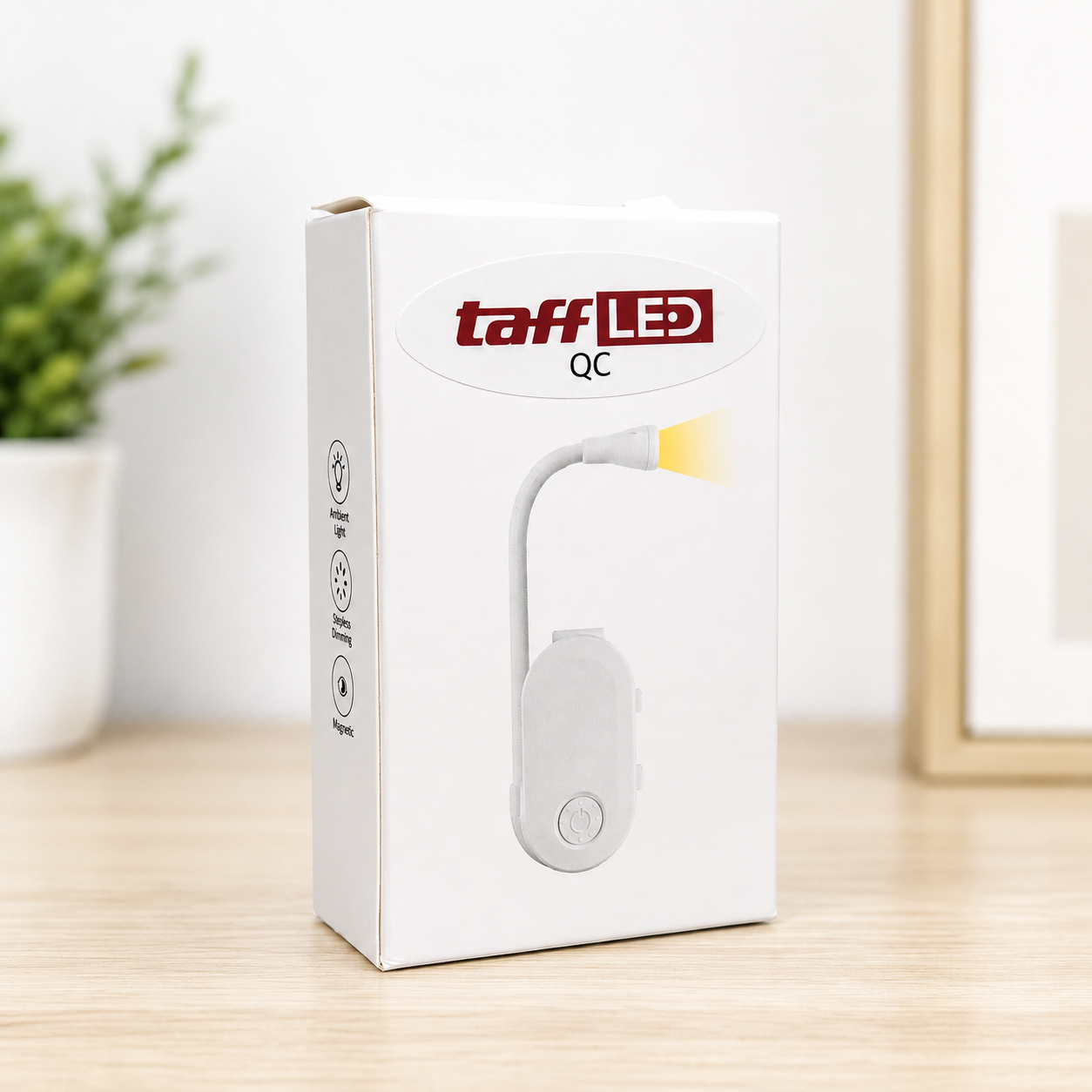 Gambar produk TaffLED Lampu Baca Mini LED Reading Fleksibel 3 Color 3000-6000K 3W - JS-05 - Kemasan