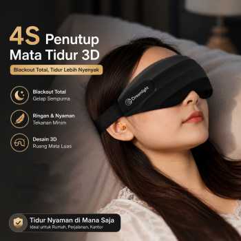 Xiaomi Dreamlight 4S Penutup Mata Tidur 3D Air Eye Mask Blackout - DL4S
