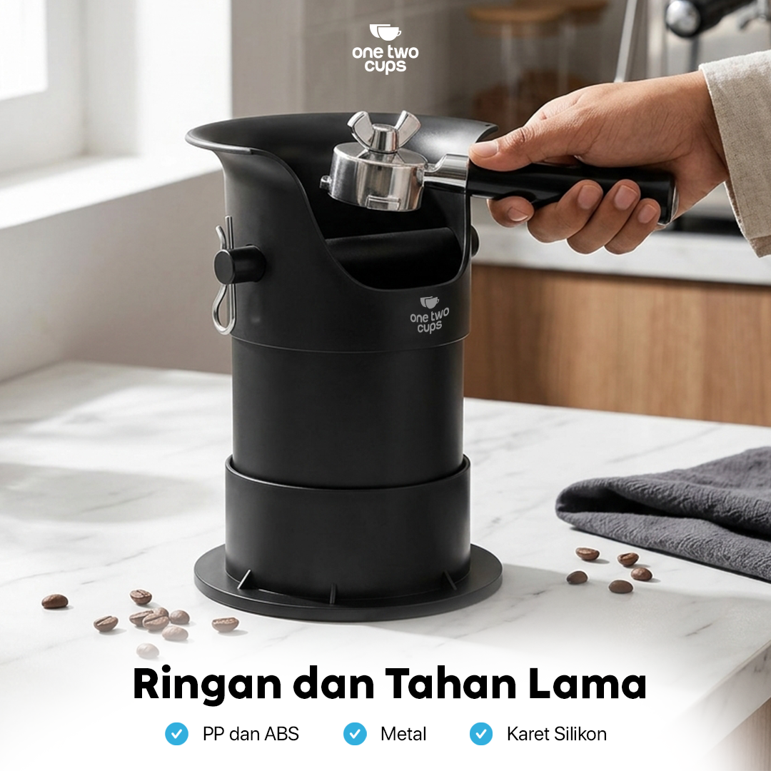 Gambar produk One Two Cups Wadah Ampas Kopi Espresso Knock Box Container 23x31cm - MD25 - 4