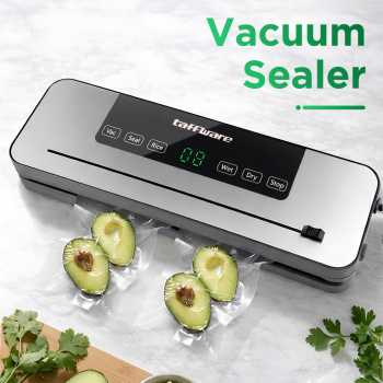 Gambar produk Taffware Alat Vakum Makanan Vacuum Sealer Wet and Dry Machine 65 kPa - 98366