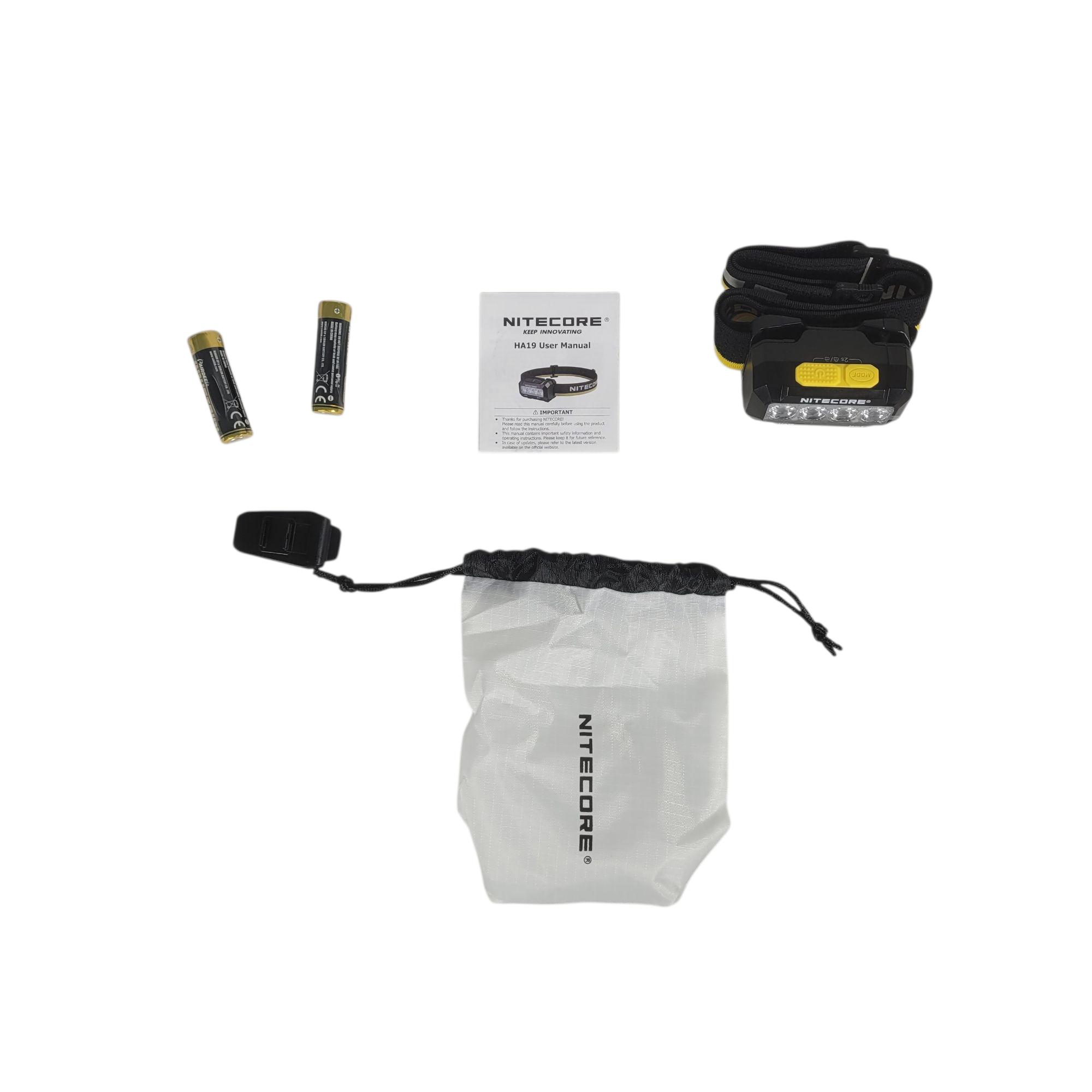 Gambar produk NITECORE Senter Kepala Headlamp LED MCT UHE 6in1 Color IP68 600 Lumens - HA19 UHE - 8