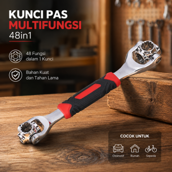 SAIKE Kunci Pas Buka Baut Mur Tinger Wrench Multifungsi 48in1 - GJ013
