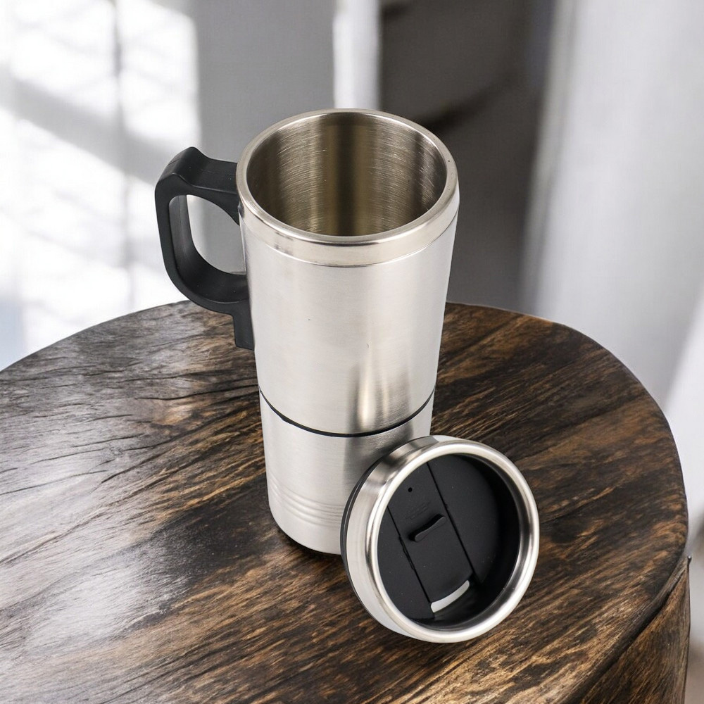 Gambar produk One Two Cups Cangkir Pemanas Air Elektrik Mobil Travel Mug 350ml 150ml - EST350 - 3