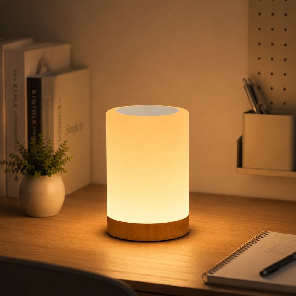 Gambar produk Lampu Tidur LED Touch Light RGB USB Rechargeable 1500mAh 5V 3W - F8-1 - 5