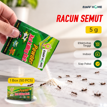 TaffHOME Racun Semut Pembasmi Serangga Ant Powder 5g 1Box isi 50PCS - GLE4001