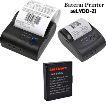 Taffware Baterai Printer ZJiang Mini Thermal 5805 5802 5807 1500mAh - 58LYDD-ZJ