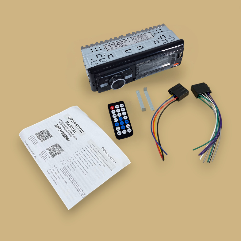 Gambar produk Taffware Tape Mobil Audio Bluetooth MP3 FM USB TF AUX 60W - 2219 - 6