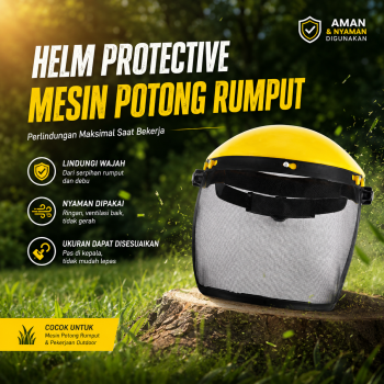 NOLAN Helm Mesin Potong Rumput Garden Lawn Mowing Protective Cover - N-20