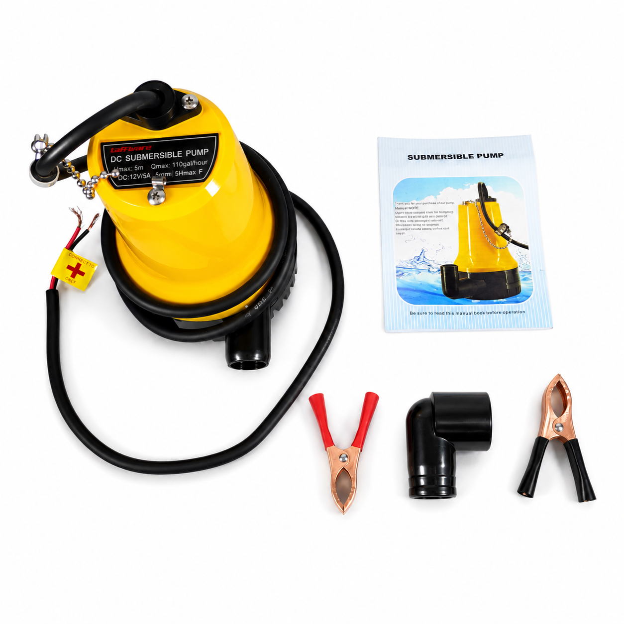 Gambar produk Taffware Pompa Air Submersible Water Bilge Pump 12V - BL-2512SI - 6