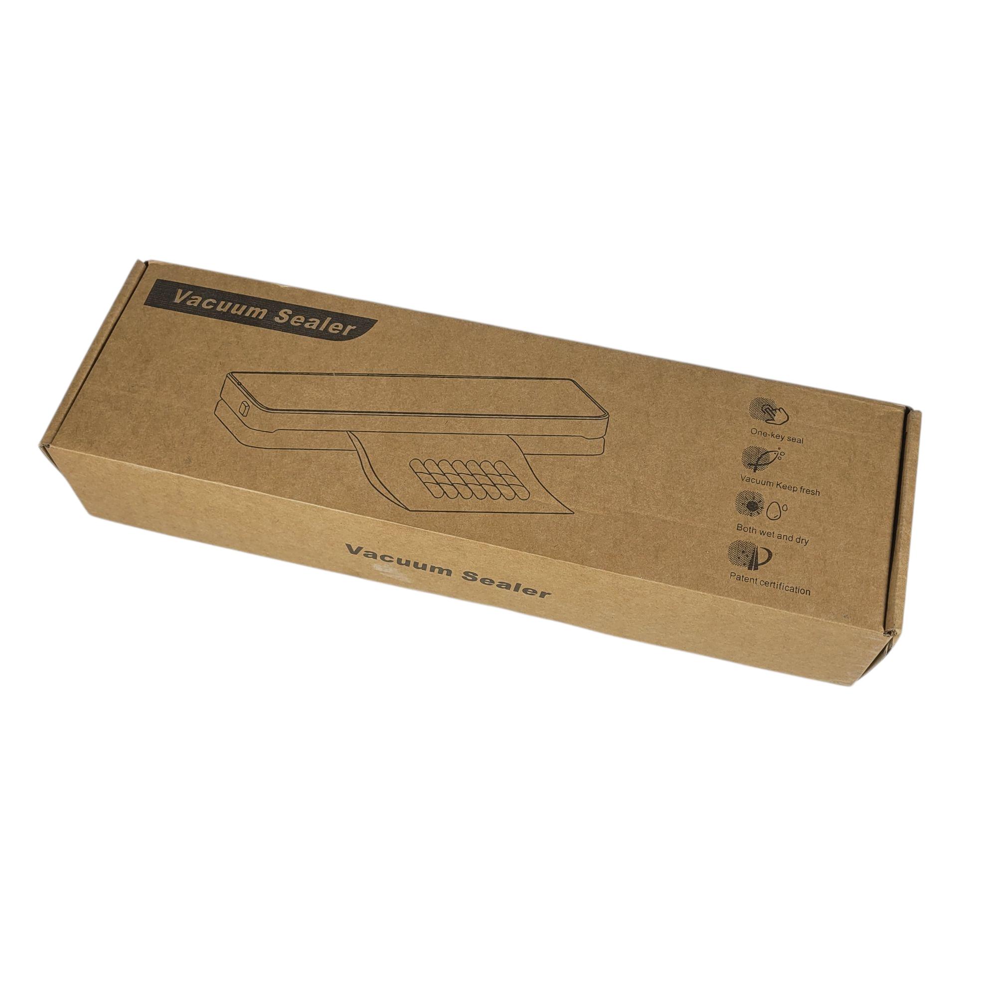 Gambar produk Taffware Alat Vakum Makanan Vacuum Sealer Wet and Dry Machine 65 kPa - 98366 - Kemasan