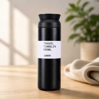 Botol Minum Tumbler Air Panas Dingin BPA Free Stainless Steel - HS-6983