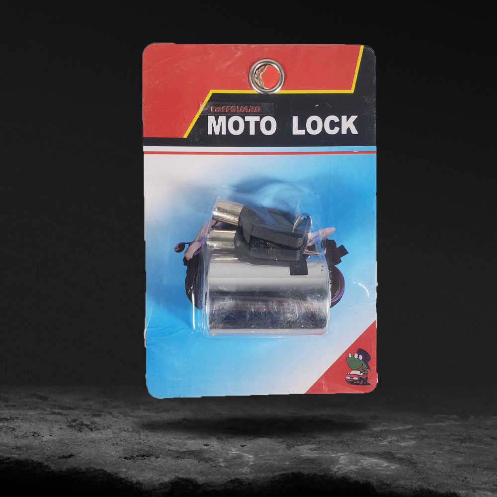 Gambar produk TaffGUARD Kunci Gembok Sepeda Disc Lock Sepeda Motor Zinc Alloy - GC18 - Kemasan