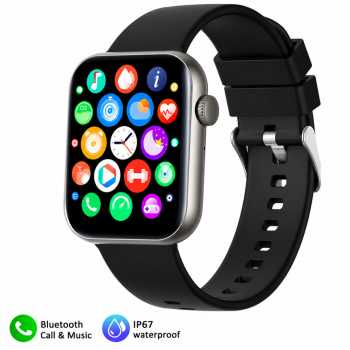 ChiBear Smartwatch Fitness Tracker HeartRate Blood Oxygen IP67 1.9Inch - CB110